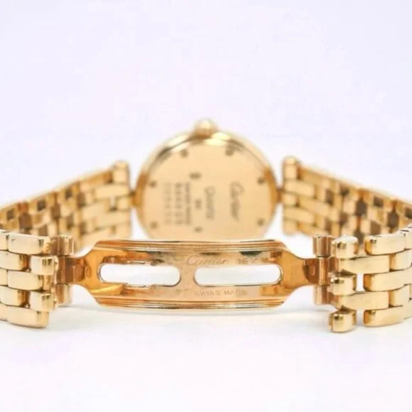 CARTIER PANTHERE VENDOME Quartz 24mm 18K Yellow Gold 0.82TCW Diamond Watch Cartier Panthère Vendome 23mm 18K Yellow Gold Diamond Watch  main image 4